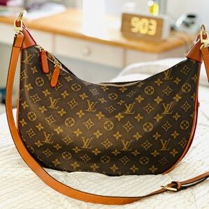 Brown Monogram Shoulder Bag